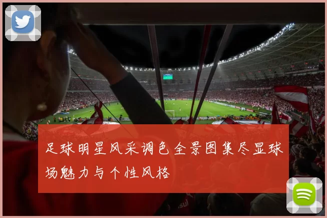 足球明星风采调色全景图集尽显球场魅力与个性风格